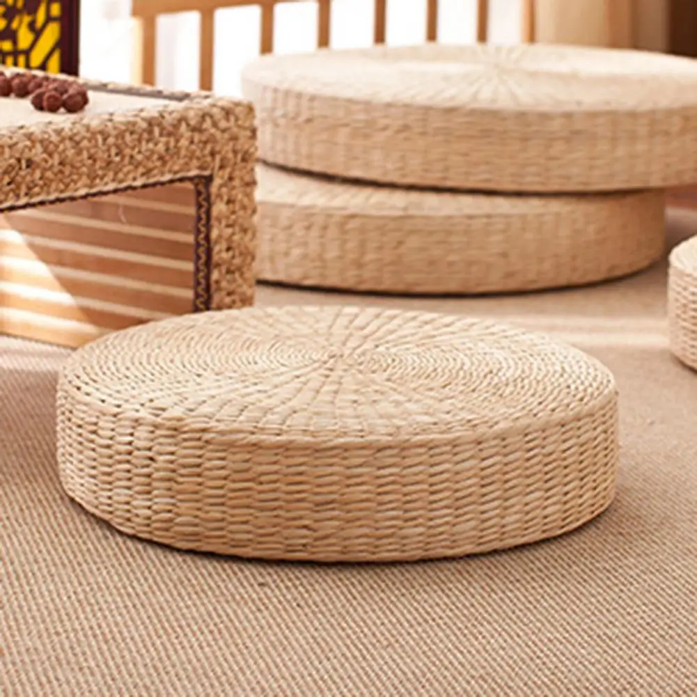 Natural Straw Seat Cushion